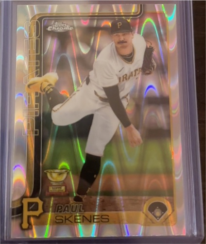 2025 Topps Chrome #300 Paul Skenes — front