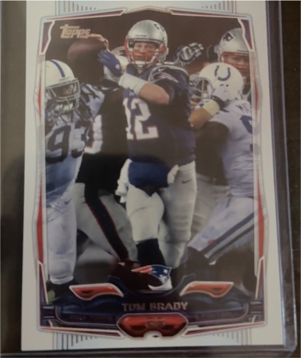 2014 Topps #52 Tom Brady — front