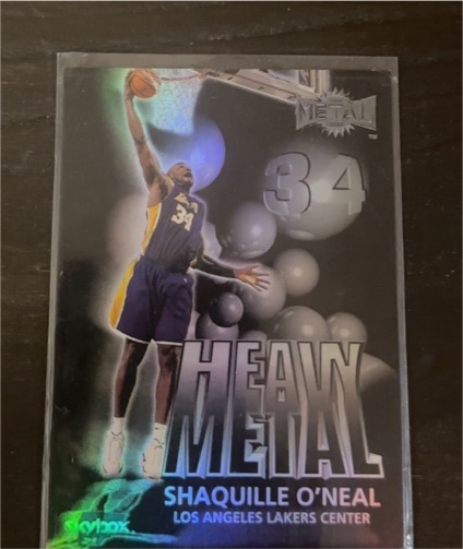1999-00 Skybox Metal Heavy Metal #10H Shaquille O'Neal — front