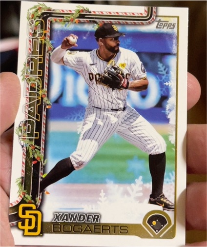 2025 Topps Holiday #H65 Xander Bogaerts — front