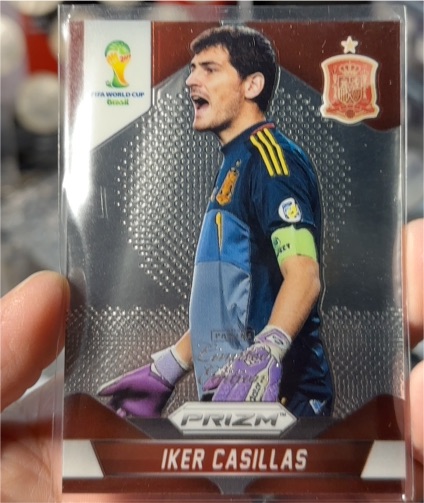2014 Panini Prizm World Cup #170 Iker Casillas — front
