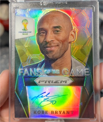 2014 Panini Prizm World Cup Fans of the Game #2 Kobe Bryant — front