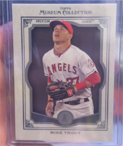 2013 Topps Museum Collection #46 Mike Trout — front