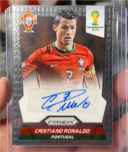 2014 Panini Prizm World Cup #161 Cristiano Ronaldo — front