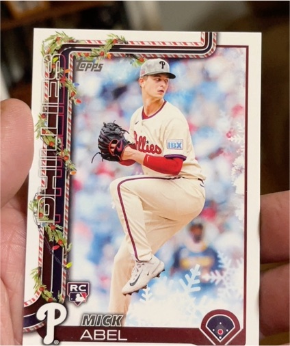 2025 Topps Holiday #H199 Mick Abel — front