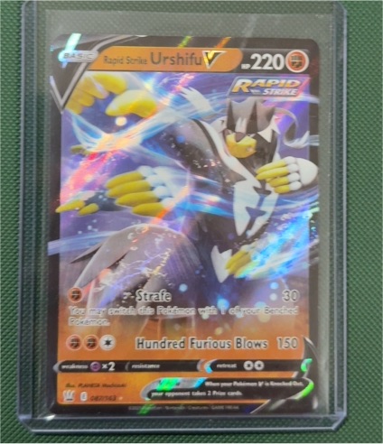 2021 Pokémon TCG Battle Styles #087 Urshifu V — front