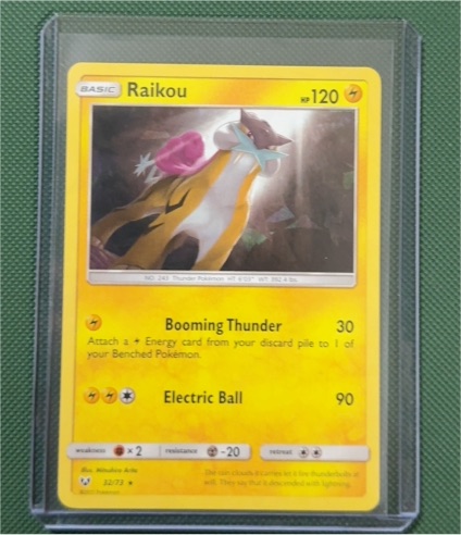 2017 Pokémon TCG Shining Legends #32 Raikou — front