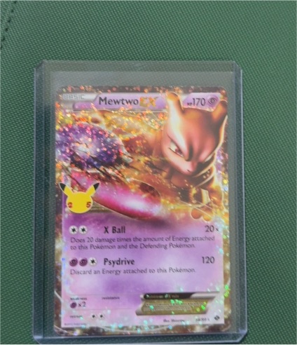 2011 Pokémon Legendary Treasures #54 Mewtwo EX — front