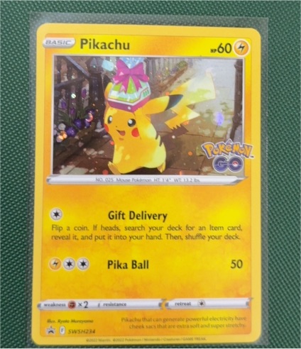 2022 Pokémon SWSH234 Pikachu — front