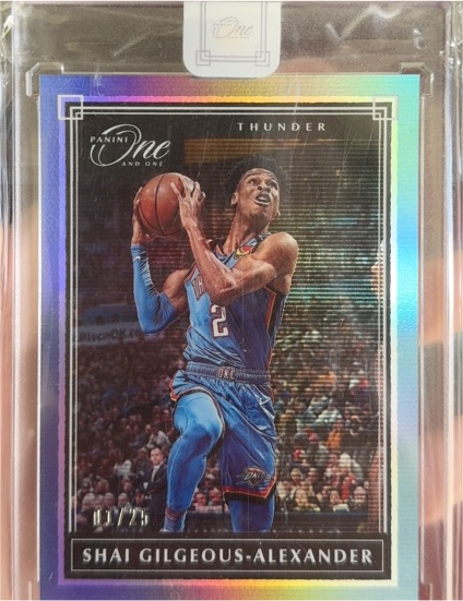 2019 Panini One and One #53 Shai Gilgeous-Alexander — front