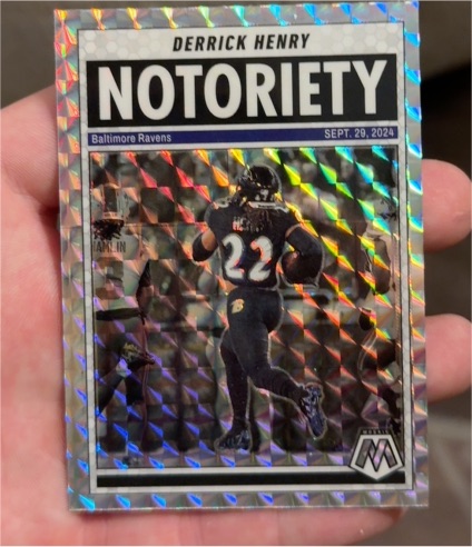 2025 Panini Mosaic #4 Derrick Henry — front