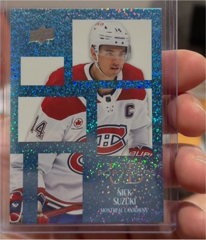 2024-25 Upper Deck Series 2 UD Portraits #P57 Nick Suzuki — front