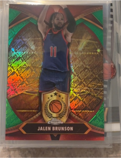 2024-25 Topps Chrome #BOD-5 Jalen Brunson — front