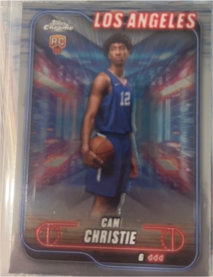 2024-25 Topps Chrome #151 Cam Christie — front