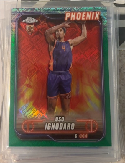 2024-25 Topps Chrome #184 Oso Ighodaro — front