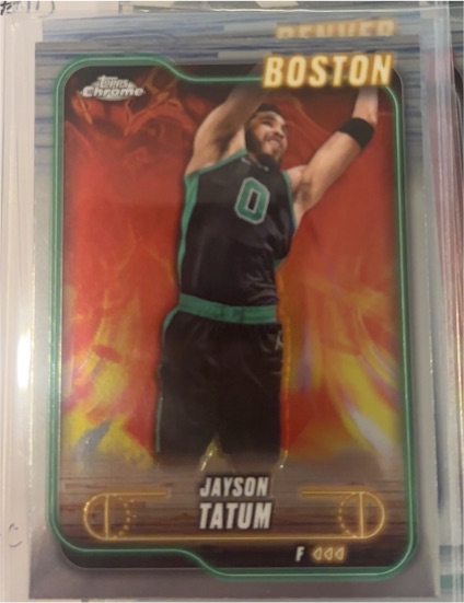 2024-25 Topps Chrome #51 Jayson Tatum — front