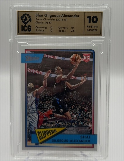 2018 Panini Chronicles Classics #647 Shai Gilgeous-Alexander — front
