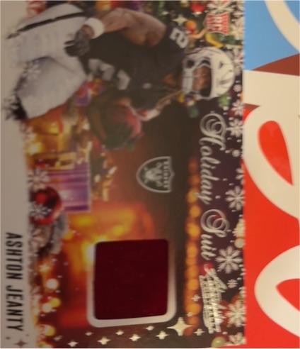 2025 Panini Absolute Holiday Suit #HS-AJY Ashton Jeanty — front