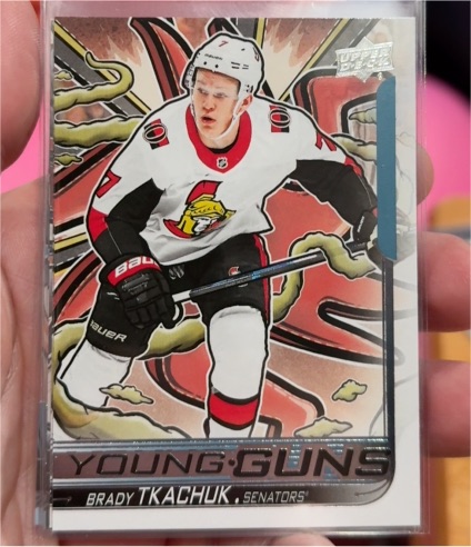2024-25 Upper Deck Series 2 #499 Brady Tkachuk Young Guns Renewed — front