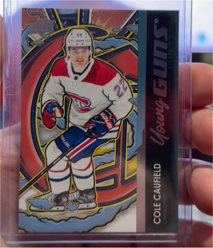 2024-25 Upper Deck Series 2 Young Guns Renewed #201 Cole Caufield — front