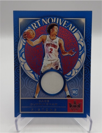 2021-22 Panini Court Kings Art Nouveau #AN-CCA Cade Cunningham — front