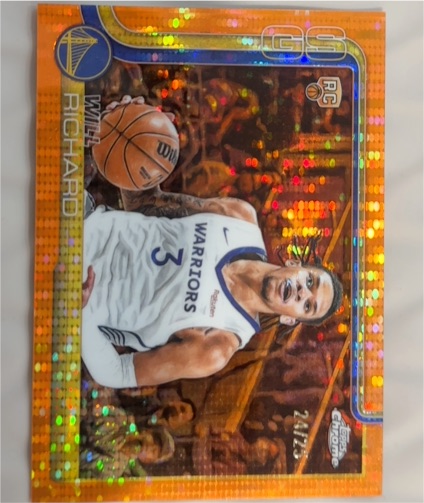 2025 Topps Chrome #287 Will Richard — front