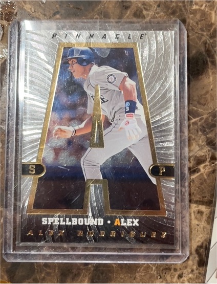 1997 Pinnacle Spellbound #1AR Alex Rodriguez — front
