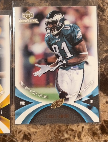 2005 Upper Deck Football #81 Terrell Owens — front