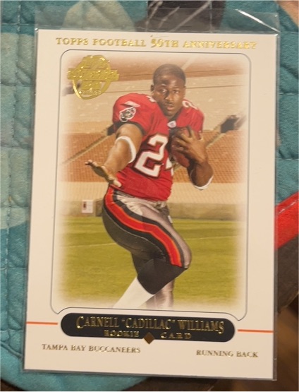 2005 Topps #438 Carnell Cadillac Williams — front