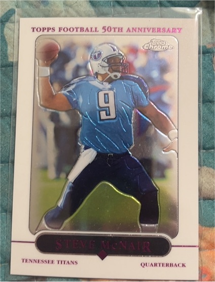 2005 Topps Chrome #97 Steve McNair — front