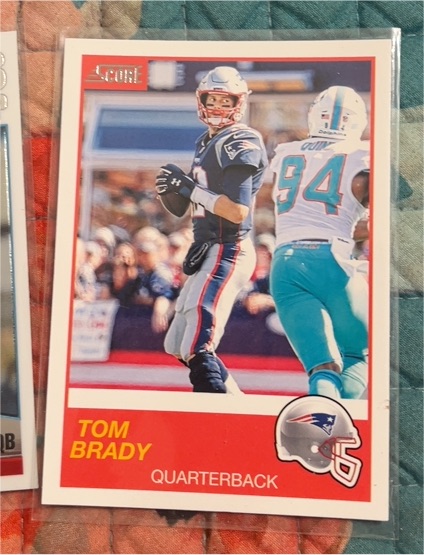 2019 Panini Score #142 Tom Brady — front