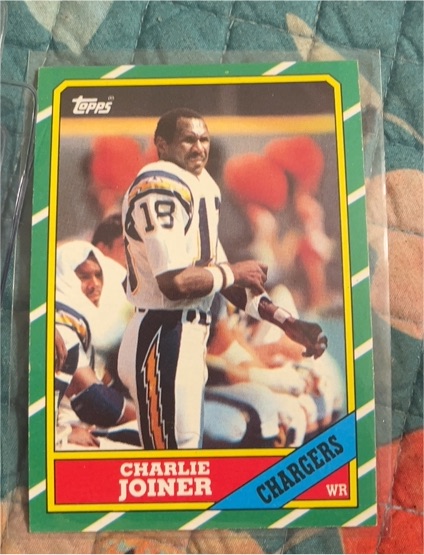 1986 Topps #236 Charlie Joiner — front