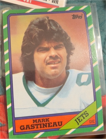1986 Topps #105 Mark Gastineau — front