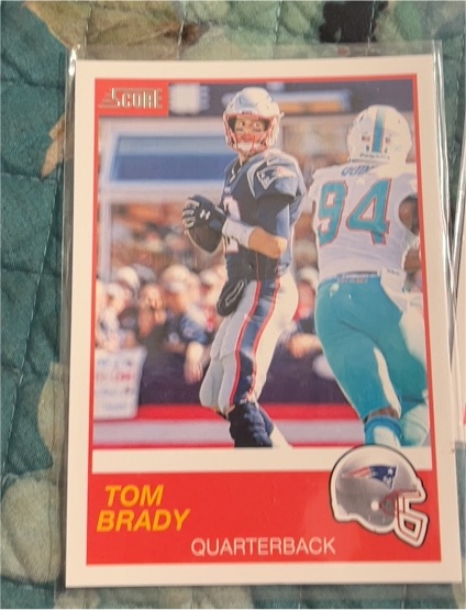 2019 Panini Score #142 Tom Brady — front