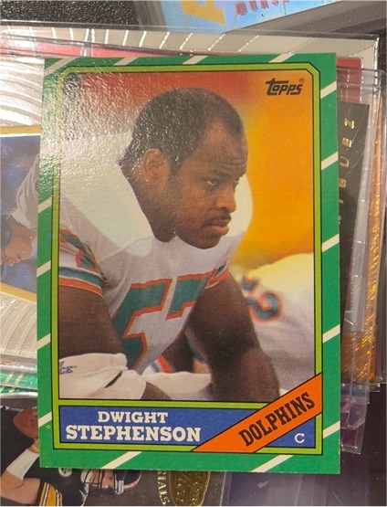 1986 Topps #53 Dwight Stephenson — front
