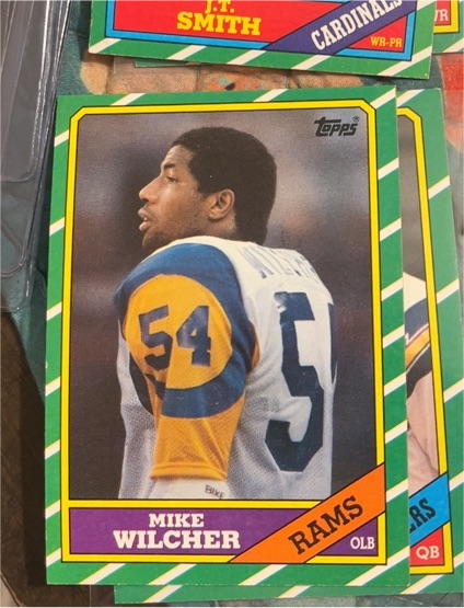 1986 Topps #88 Mike Wilcher — front