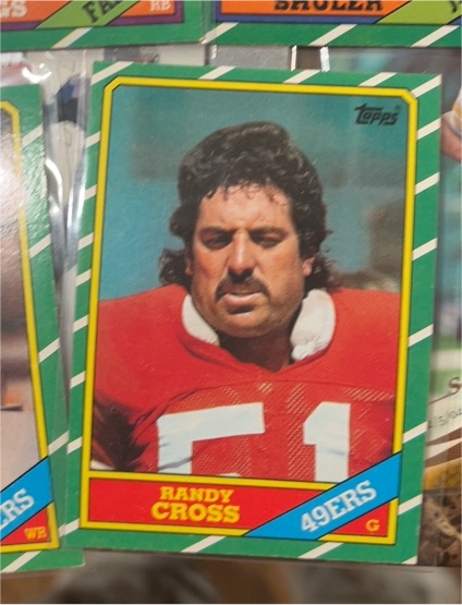 1986 Topps #162 Randy Cross — front