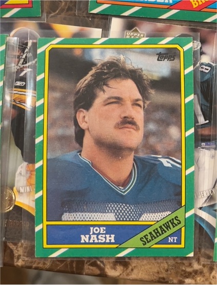 1986 Topps #207 Joe Nash — front