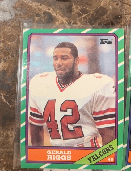 1986 Topps #362 Gerald Riggs — front