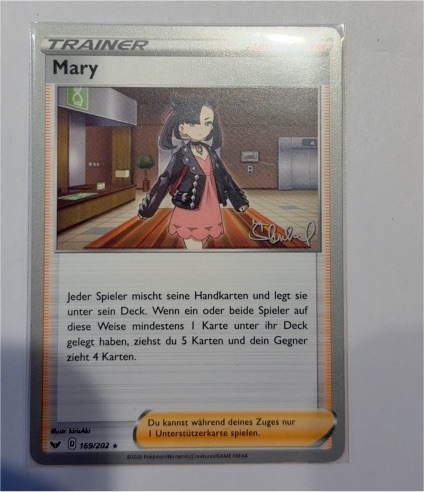 2020 Pokémon Sword & Shield #169 Mary — front