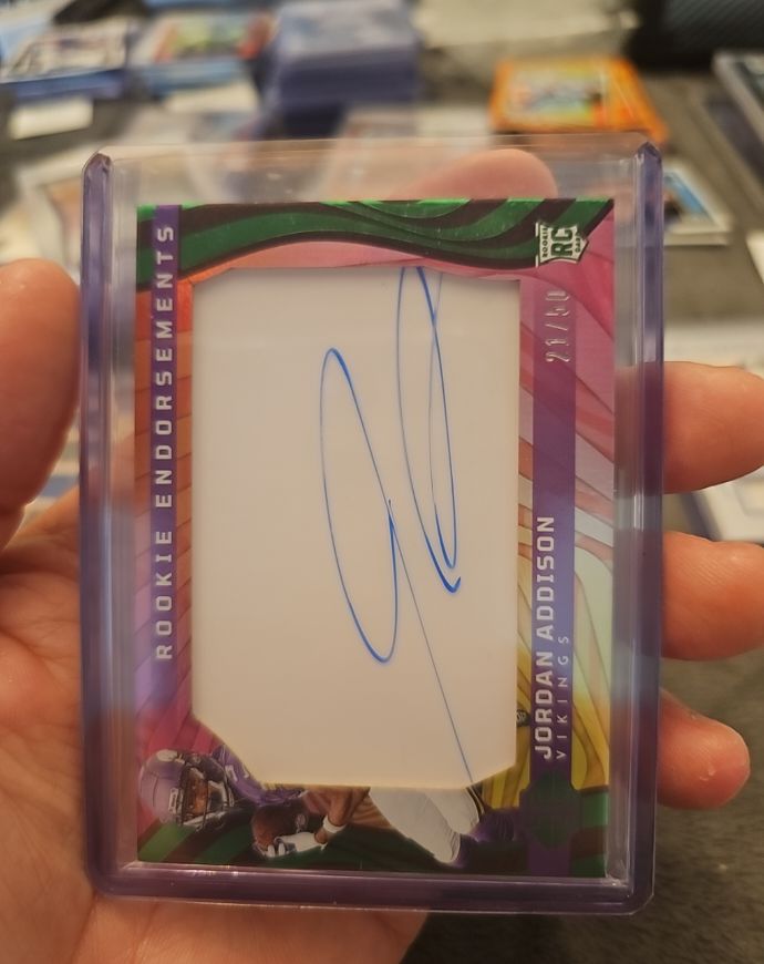 2023 Panini Illusions Rookie Endorsements #RE-JDA Jordan Addison — front