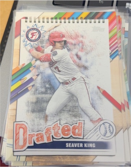 2025 Topps Pro Debut #DF-16 Seaver King Drafted — front