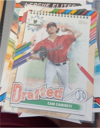 2025 Topps Pro Debut #DF-18 Cam Caminiti — front