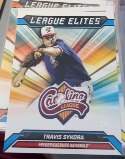2025 Topps Pro Debut #LE-20 Travis Sykora League Elites — front