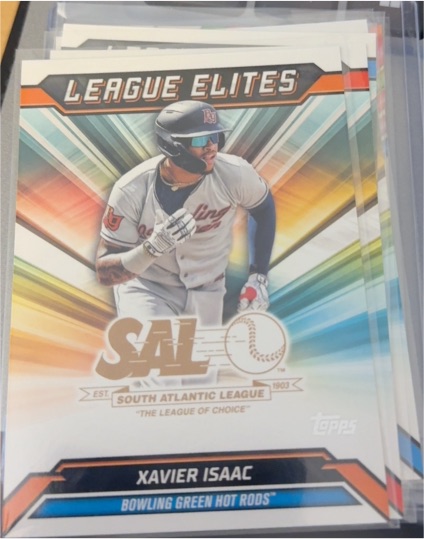 2025 Topps Pro Debut League Elites #LE-8 Xavier Isaac — front