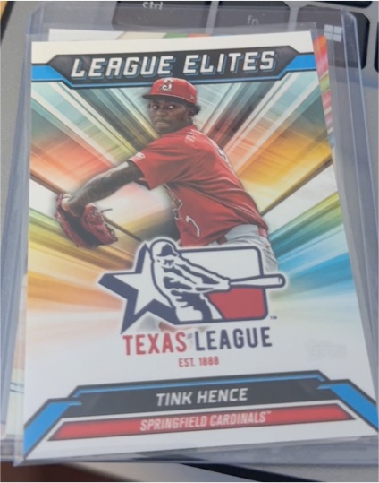 2025 Topps Pro Debut League Elites #LE-4 Tink Hence — front