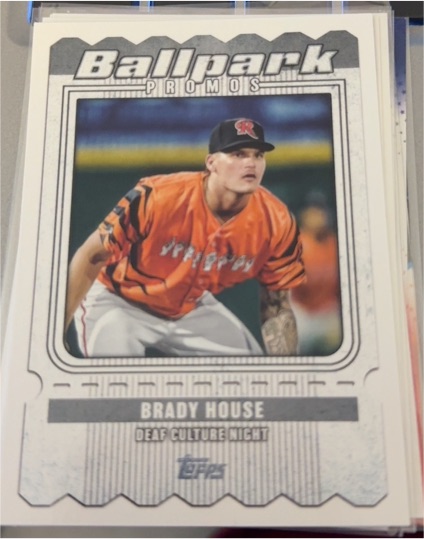 2025 Topps Pro Debut #BP-12 Brady House — front