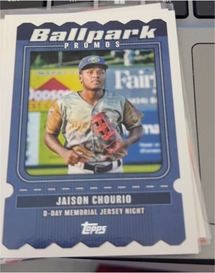 2025 Topps Pro Debut #BP-14 Jaison Chourio — front