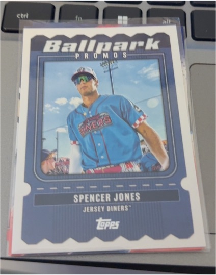 2025 Topps Pro Debut Ballpark Promos #BP-9 Spencer Jones — front