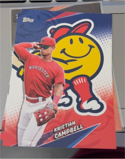2025 Topps Pro Debut Stars of MiLB #STAR-24 Kristian Campbell — front